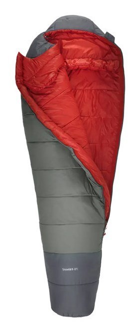 Robens Snowfall III Dorosły Śpiwór pół prostokątny Nylon, Poliester Zielony