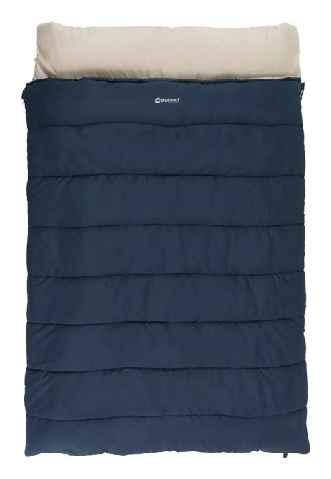 Śpiwór podwójny Outwell Contour Lux Double (190 cm) - deep blue