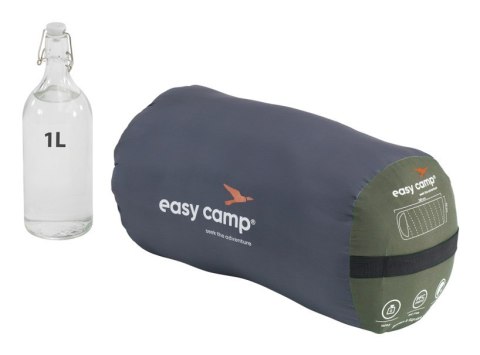 Śpiwór syntetyczny Easy Camp Raven II Square -3C (195cm) Zielony