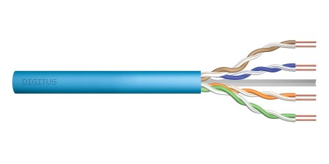 Digitus DK-1616-A-VH-5 kabel sieciowy Niebieski 500 m Cat6a U/UTP (UTP)