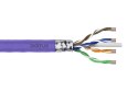 Digitus Kabel instalacyjny kat.6, F/UTP, Dca, AWG 23/1, LSOH, 500m, fioletowy, szpula