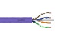 Digitus Kabel instalacyjny kat.6, U/UTP, Dca, AWG 23/1, LSOH, 500m, fioletowy, szpula