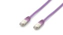 Equip 605658 kabel sieciowy Fioletowy 15 m Cat6a S/FTP (S-STP)