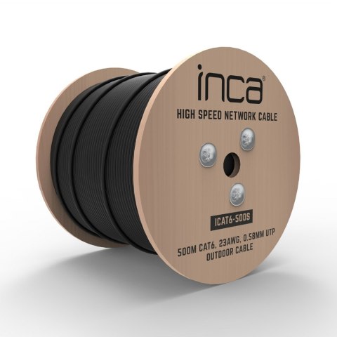 Kabel Ethernet INCA ICAT6-500S CAT6, 500 metrów