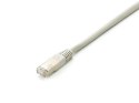 Kabel krosowy Equip Cat6A 5 szt S/FTP 2xRJ45 5,00m szary platynowy