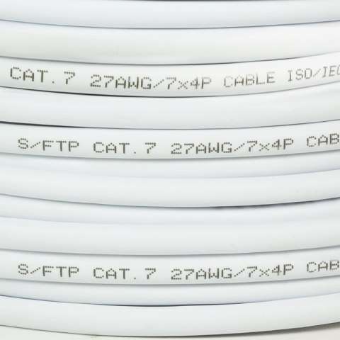 LogiLink CPV0040 kabel sieciowy Biały 50 m Cat7 S/FTP (S-STP)
