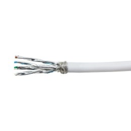 LogiLink PrimeLine - kabel - 100 metrów - biały