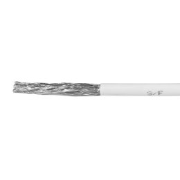 LogiLink PrimeLine - kabel - 100 metrów - biały