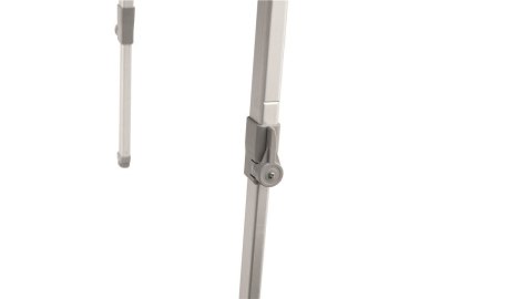 Stół turystyczny Outwell Custer L 70x120x49,5-70cm brązowy