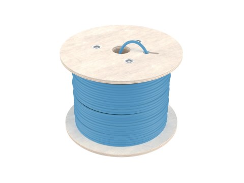 Wyposażenie Instalacji Kabel Cat6A ECA U/FTP 305.00m niebieski LSZH