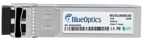 BlueOptics SFP-10G-SR-AL-BO moduł przekaźników sieciowych Swiatłowód 10000 Mbit/s SFP+ 850 nm