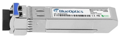 Kompatybilny transceiver Cisco SFP-25G-LR BlueOptics SFP28, LC-Duplex, 25GBASE-LR, światłowód jednomodowy, 1310nm, 10KM, DDM, 0°