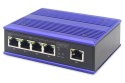 ASSMANN Electronic DN-650105 przełącznik sieciowy Fast Ethernet (10/100) Czarny, Niebieski