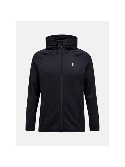 Bluza PEAK PERFORMANCE M Rider Essentials Zip Hood czarny - L