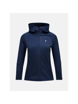 Bluza PEAK PERFORMANCE W Rider Essentials Zip Hood granatowy - XS