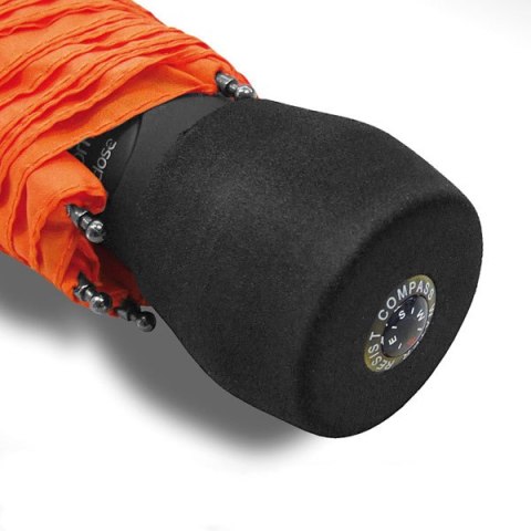 EuroSCHIRM light trek automatic Pomarańczowy Włókno szklane Poliester Kompaktowy Parasol przeciwdeszczowy