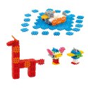 Klocki konstrukcyjne Marioinex Mini Waffle, 140 elementów