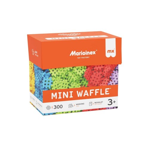 Klocki konstrukcyjne Marioinex Mini Waffle, 300 elementów