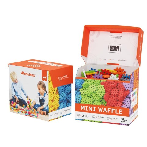 Klocki konstrukcyjne Marioinex Mini Waffle, 300 elementów
