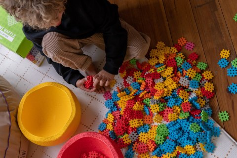 Klocki konstrukcyjne Marioinex Mini Waffle, 500 elementów