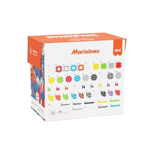 Klocki konstrukcyjne Marioinex Mini Waffle Konstruktor, 300 elementów