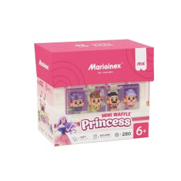 Klocki konstrukcyjne Marioinex Mini Waffle - Princess: Księżniczka, 280 elementów
