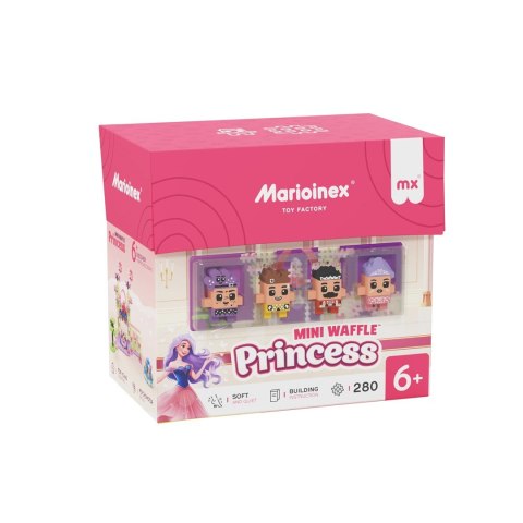 Klocki konstrukcyjne Marioinex Mini Waffle - Princess: Księżniczka, 280 elementów