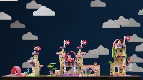 Klocki konstrukcyjne Marioinex Mini Waffle - Princess: Księżniczka, 280 elementów
