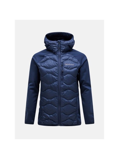 Kurtka Peak Performance M Helium Down Hybrid Hood granatowy