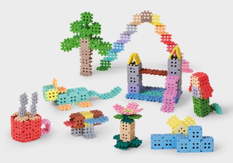 Klocki konstrukcyjne Marioinex Mini Waffle, 300 elementów pastelowe