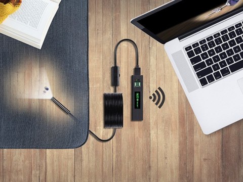 TRACER KAMERA ENDOSKOPOWA HARDWIRE 5M 8MM LED WIFI