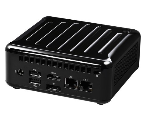 Asrock 4x4 BOX-5600U Wielkość PC 0.6L Czarny 2,3 GHz