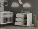 KOMODA 1 DRZWI 3 SZUFLADY KASZMIR KOMPLET