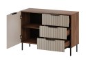 Komoda 2 ALMERA 104x42x75 orzech/kaszmir