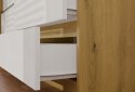 M6 MALWA KOMODA 120CM 6 SZUFLAD ART/BIEL KOMPLET