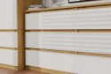 M6 MALWA KOMODA 140 CM 6 SZUFLAD ART/BIEL KOMPLET