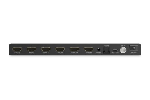 Digitus Przełącznik matrycowy HDMI 4x2 / Multi Viewer, 4K / 30 Hz