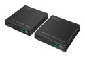 Przedłużacz światłowodowy HDMI 4K/60Hz przez IP 1G lub do 40km/300m, HDMI Loop-Out, sterowanie IR - zestaw