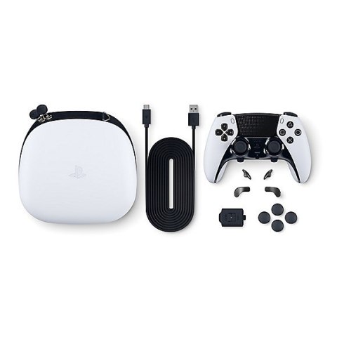 SONY DUALSENSE EDGE Gamepad PlayStation 5 Czarny, Biały