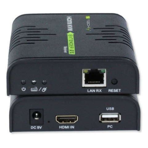 Techly IDATA HDMI-KVM2 przedłużacz KVM Nadajnik i odbiornik