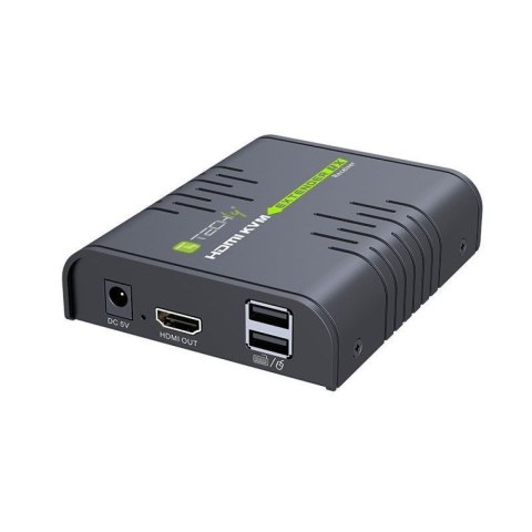 Techly IDATA HDMI-KVM2 przedłużacz KVM Nadajnik i odbiornik
