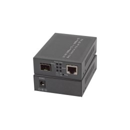 EFB Elektronik EL029 konwerter sieciowy 1000 Mbit/s Multifunkcyjny, Pojedynczy Czarny