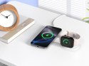 Conceptronic GORGON04W ładowarka do urządzeń przenośnych Smartfon, Smartwatch Biały Prąd przemienny Bezprzewodowe ładowanie Wewn