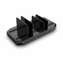 Lindy 73435 ładowarka do urządzeń przenośnych Smartfon, Tablet Czarny Prąd przemienny Szybkie ładowanie Wewnętrzna