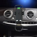 Terratec ChargeAir All Car Uchwyt aktywny Telefon komórkowy/Smartfon, Smartwatch Czarny