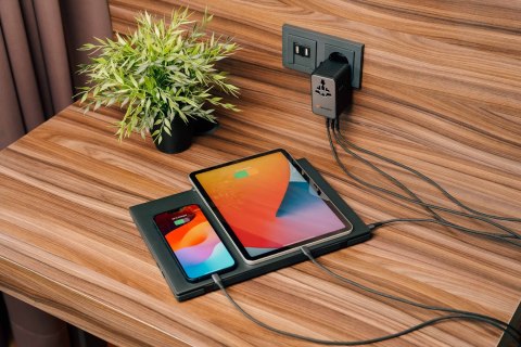 Uniwersalny zasilacz podróżny Verbatim Charge 'N' Travel 170 W