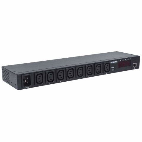 LISTWA ZASILAJĄCA Intellinet 163682 PDU 8x gniazdo sieciowe Czarna