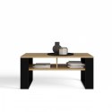 STOLIK KAWOWY MODERN 2P SLIM ARTISAN NOGA CZARNA