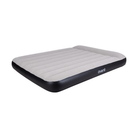 Duży materac pompowany AVENLI z wbudowaną pompką 203x152x30