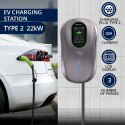 Qoltec Stacja ładowania 2w1 Typ2 22kW Wi-fi